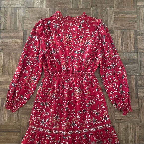 Max Studio London red maxi dress size L - Picture 6 of 8